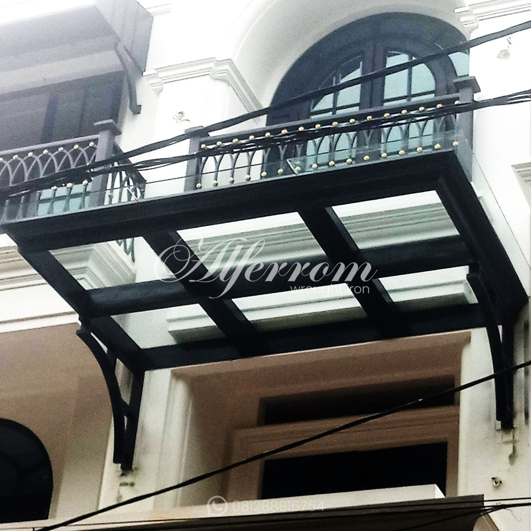 Kanopi Kaca Minimalis